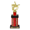 Custom Barrel Racing Horse Trophy - Type G Series 3718 - Anderson Trophy Co.