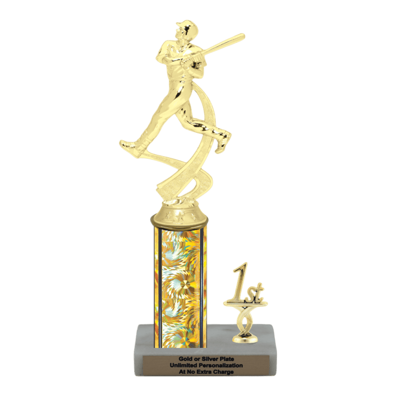 Custom Baseball Trophy - Type L Series 2MF4501 - Anderson Trophy Co.