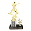 Custom Baseball Trophy - Type L Series 2MF4501 - Anderson Trophy Co.