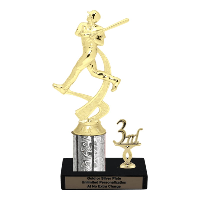 Custom Baseball Trophy - Type L Series 2MF4501 - Anderson Trophy Co.