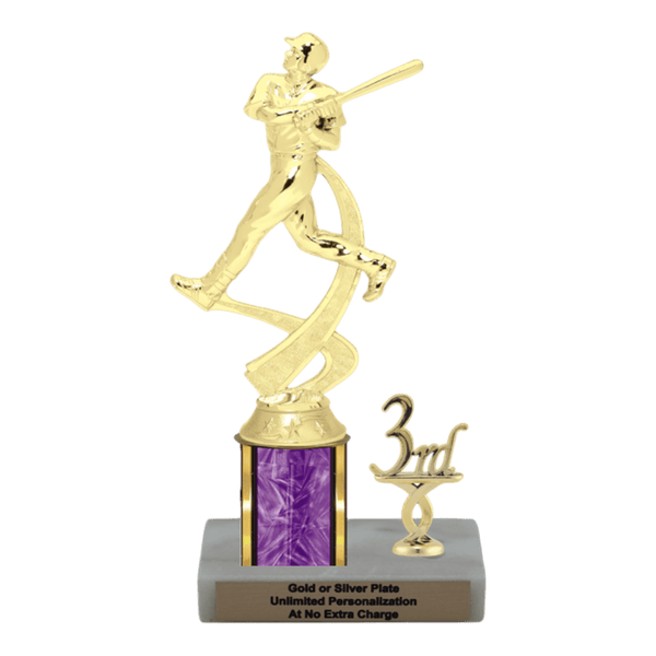 Custom Baseball Trophy - Type L Series 2MF4501 - Anderson Trophy Co.