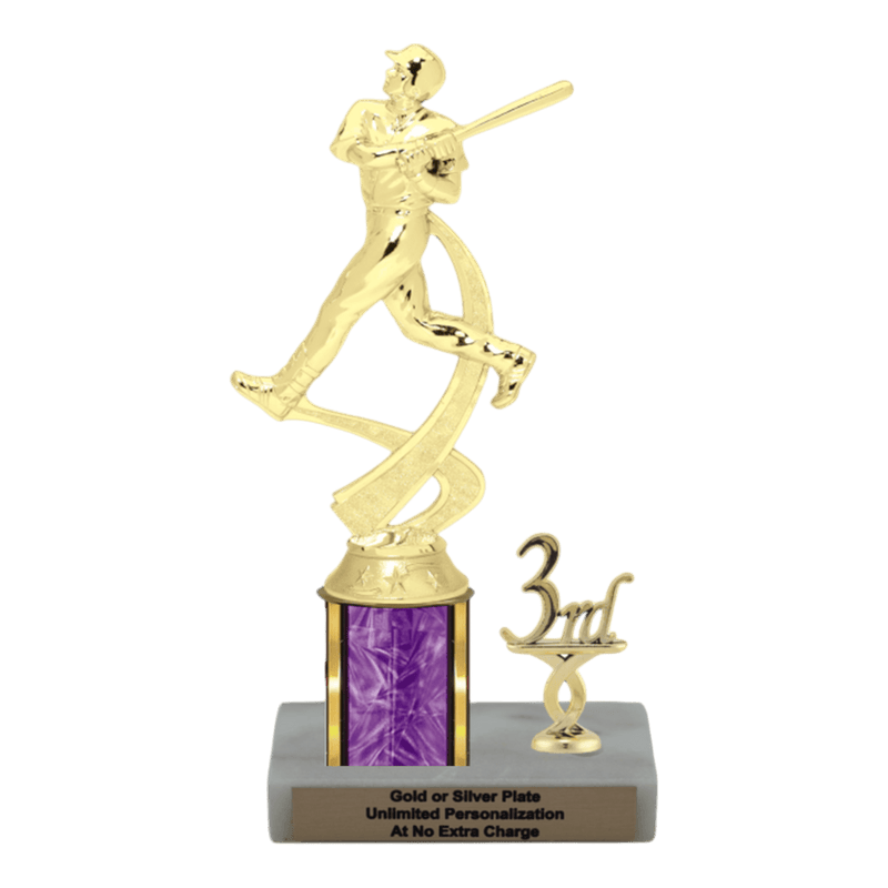 Custom Baseball Trophy - Type L Series 2MF4501 - Anderson Trophy Co.