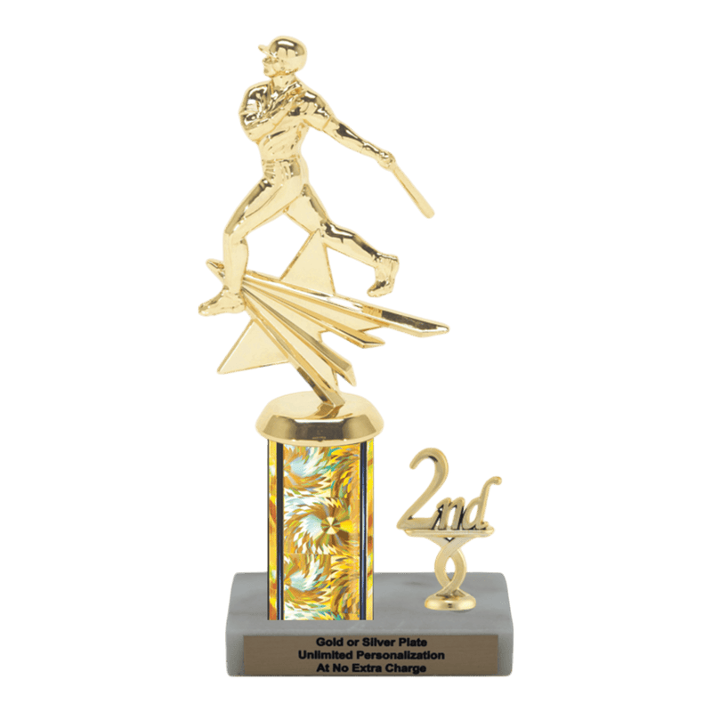 Custom Baseball Trophy - Type L Series 32503 - Anderson Trophy Co.