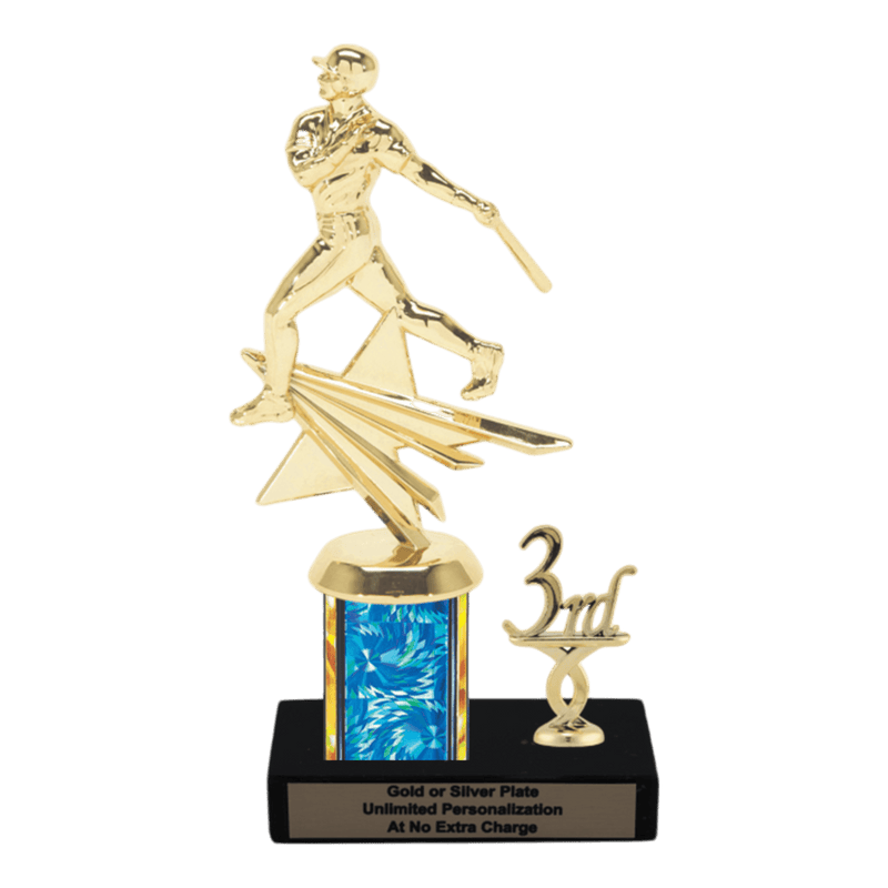 Custom Baseball Trophy - Type L Series 32503 - Anderson Trophy Co.