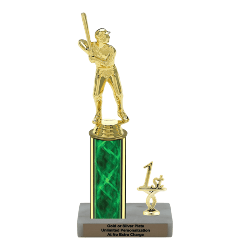 Custom Baseball Trophy - Type L Series 3503 - Anderson Trophy Co.