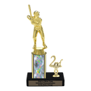 Custom Baseball Trophy - Type L Series 3503 - Anderson Trophy Co.
