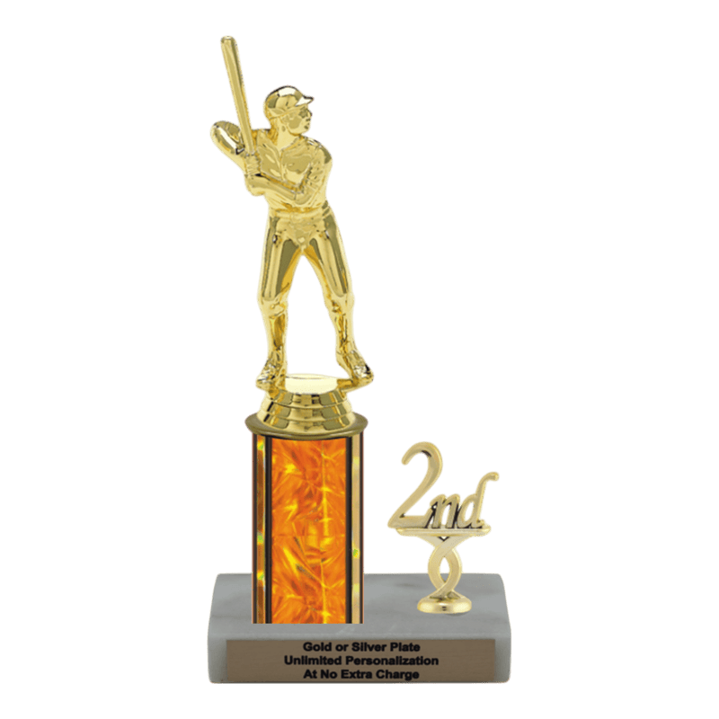 Custom Baseball Trophy - Type L Series 3503 - Anderson Trophy Co.