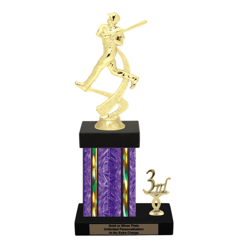 Custom Baseball Trophy - Type N Series 2MF4501 - Anderson Trophy Co.