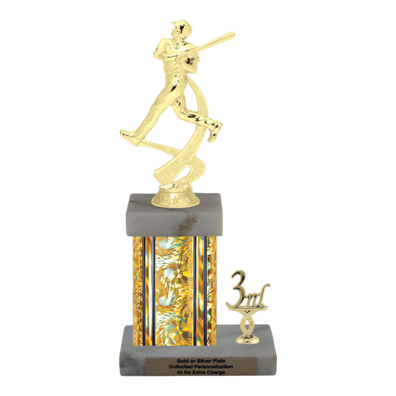 Custom Baseball Trophy - Type N Series 2MF4501 - Anderson Trophy Co.