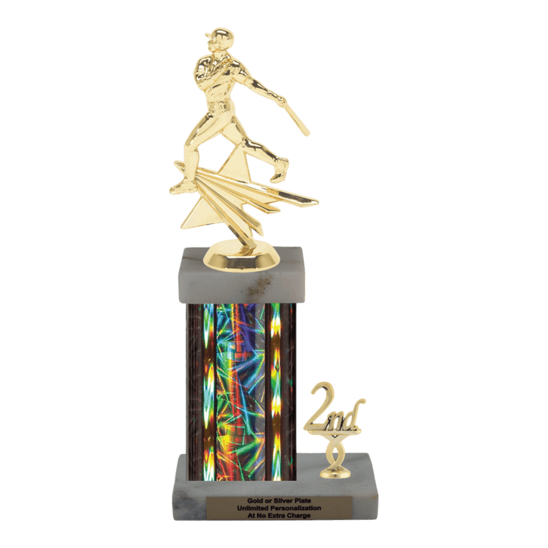 Custom Baseball Trophy - Type N Series 32503 - Anderson Trophy Co.