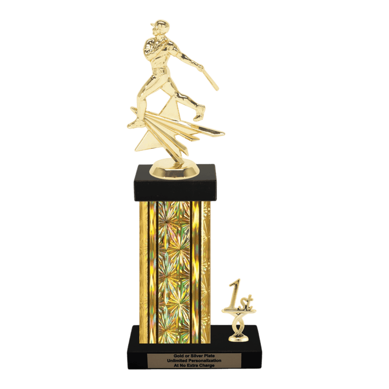 Custom Baseball Trophy - Type N Series 32503 - Anderson Trophy Co.