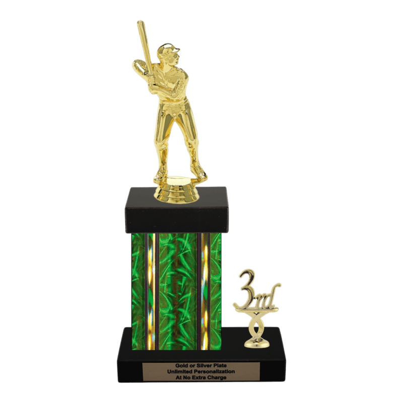 Custom Baseball Trophy - Type N Series 3503 - Anderson Trophy Co.