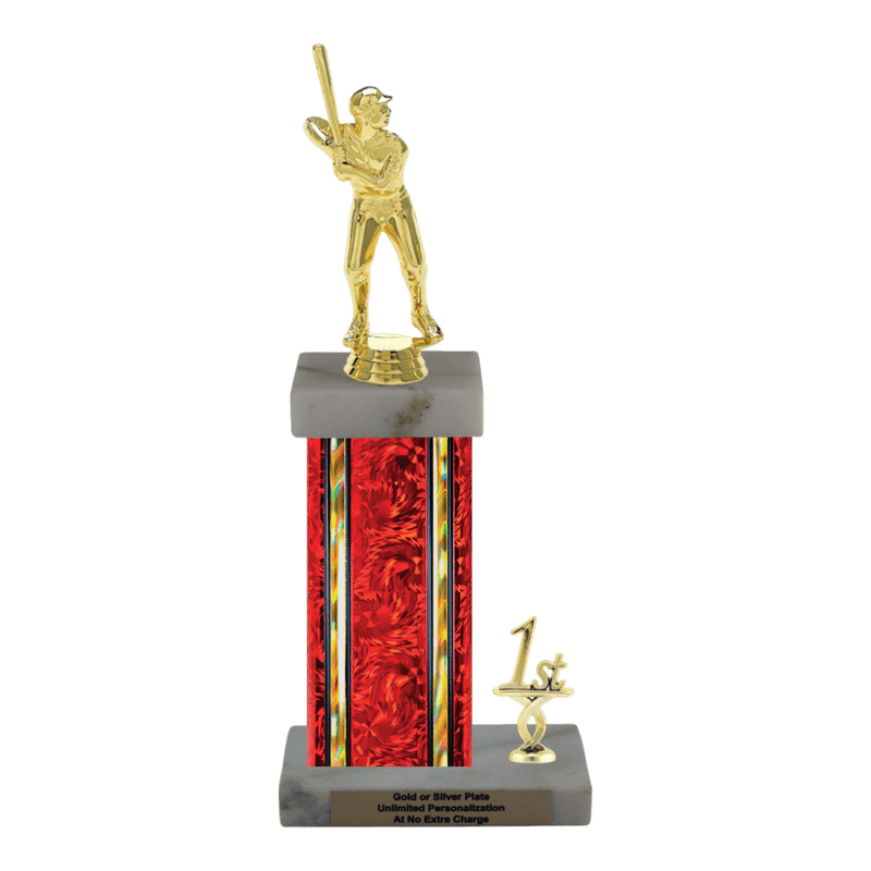 Custom Baseball Trophy - Type N Series 3503 - Anderson Trophy Co.