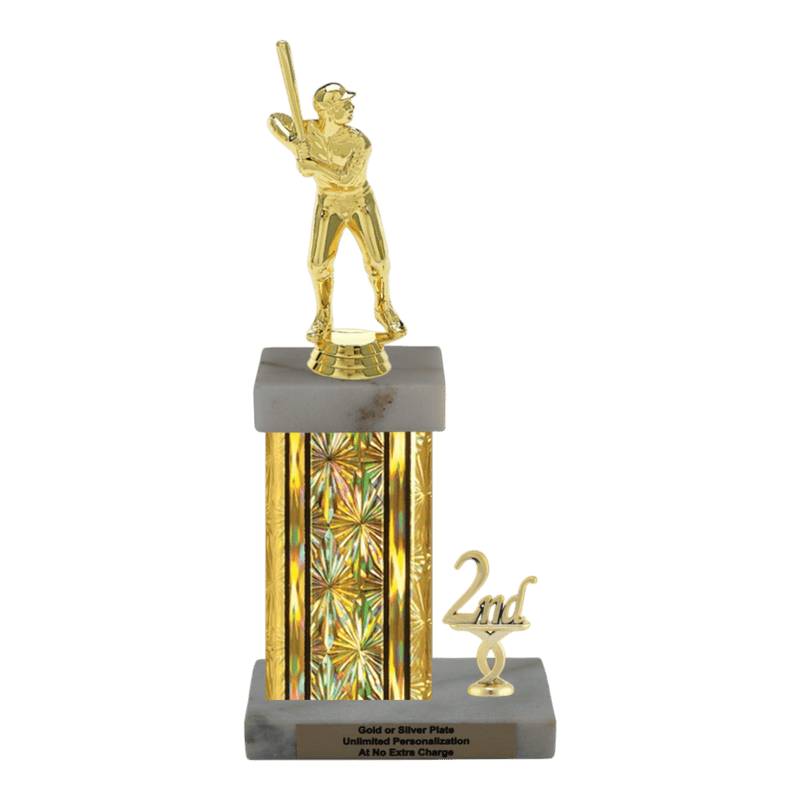 Custom Baseball Trophy - Type N Series 3503 - Anderson Trophy Co.