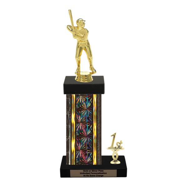 Custom Baseball Trophy - Type N Series 3503 - Anderson Trophy Co.