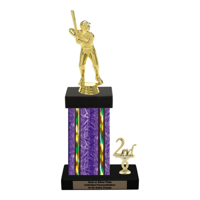 Custom Baseball Trophy - Type N Series 3503 - Anderson Trophy Co.