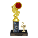 Custom Basketball Trophy - Type L Series 1RP91626 - Anderson Trophy Co.