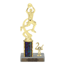 Custom Basketball Trophy - Type L Series 2MF4503 - Anderson Trophy Co.