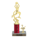 Custom Basketball Trophy - Type L Series 2MF4503 - Anderson Trophy Co.