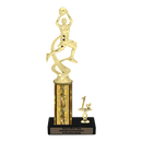 Custom Basketball Trophy - Type L Series 2MF4503 - Anderson Trophy Co.
