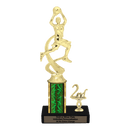 Custom Basketball Trophy - Type L Series 2MF4503 - Anderson Trophy Co.