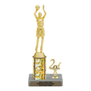 Custom Basketball Trophy - Type L Series 3505 - Anderson Trophy Co.