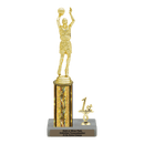 Custom Basketball Trophy - Type L Series 3505 - Anderson Trophy Co.