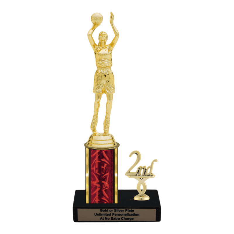 Custom Basketball Trophy - Type L Series 3505 - Anderson Trophy Co.