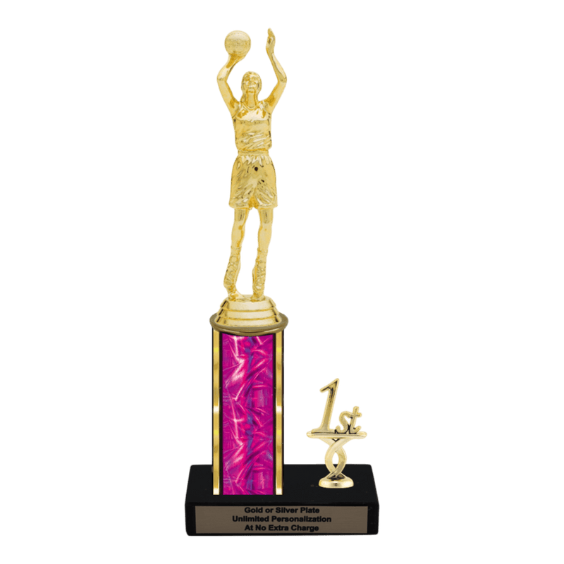 Custom Basketball Trophy - Type L Series 3505 - Anderson Trophy Co.