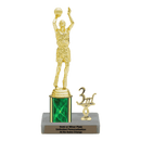 Custom Basketball Trophy - Type L Series 3505 - Anderson Trophy Co.