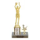 Custom Basketball Trophy - Type L Series 3505 - Anderson Trophy Co.