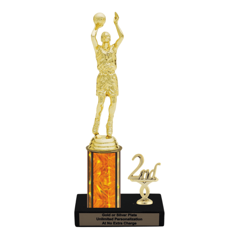 Custom Basketball Trophy - Type L Series 3505 - Anderson Trophy Co.