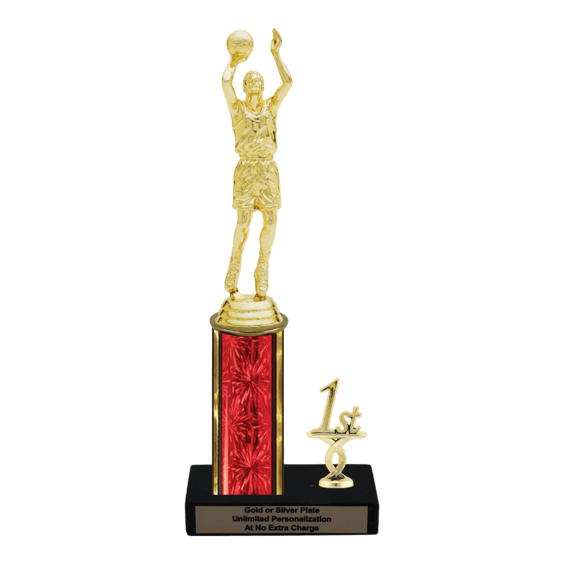 Custom Basketball Trophy - Type L Series 3505 - Anderson Trophy Co.