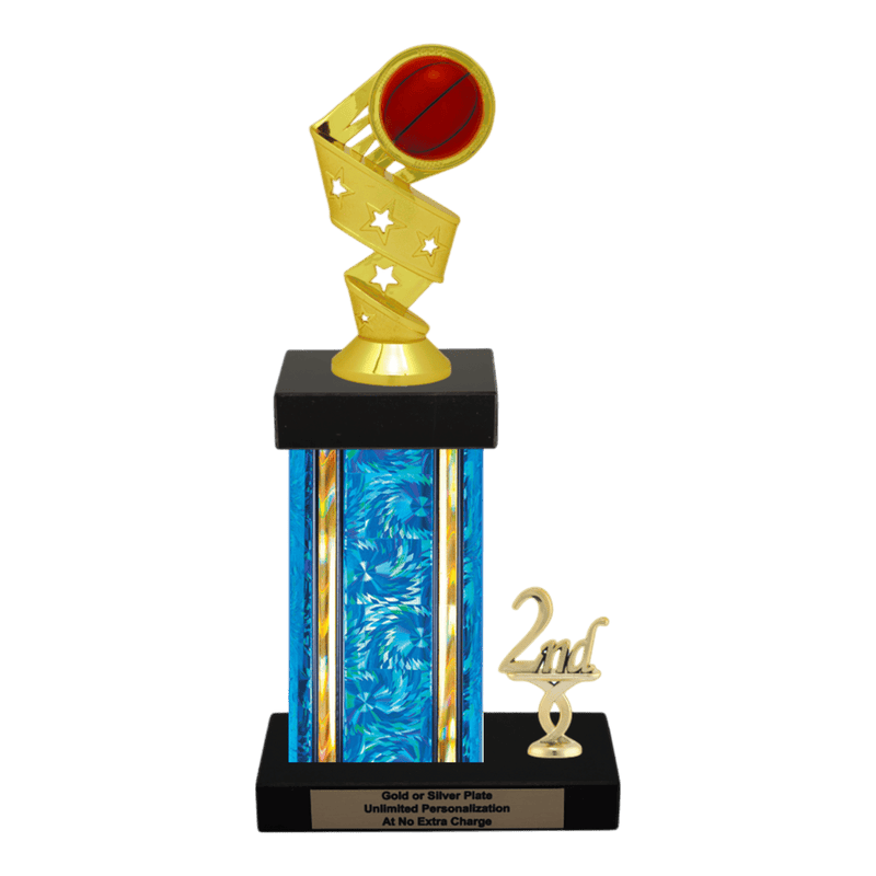 Custom Basketball Trophy - Type N Series 1RP91626 - Anderson Trophy Co.