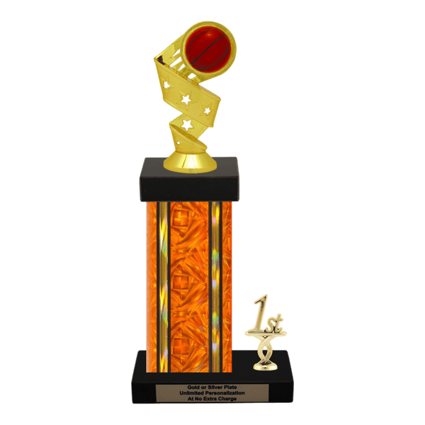 Custom Basketball Trophy - Type N Series 1RP91626 - Anderson Trophy Co.