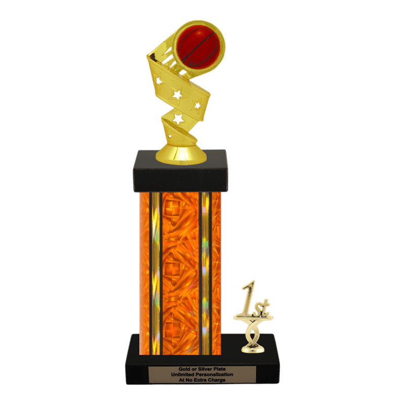 Custom Basketball Trophy - Type N Series 1RP91626 - Anderson Trophy Co.