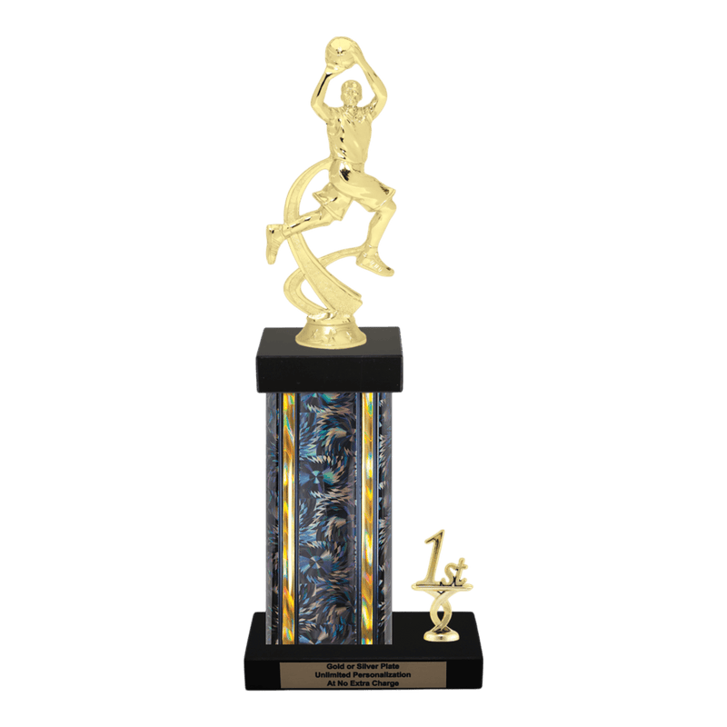 Custom Basketball Trophy - Type N Series 2MF4503 - Anderson Trophy Co.