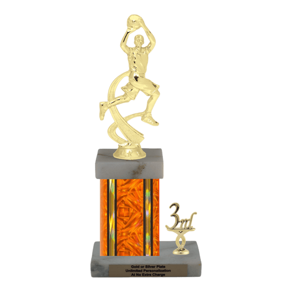 Custom Basketball Trophy - Type N Series 2MF4503 - Anderson Trophy Co.