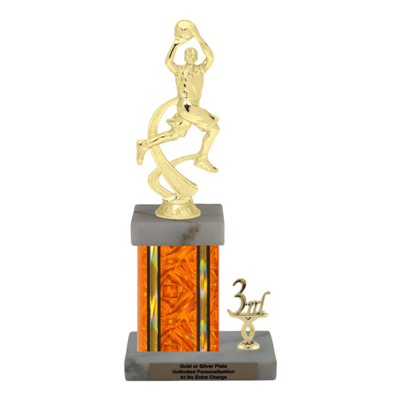 Custom Basketball Trophy - Type N Series 2MF4503 - Anderson Trophy Co.