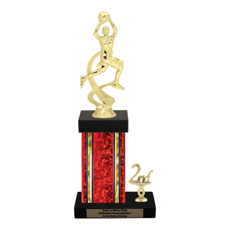 Custom Basketball Trophy - Type N Series 2MF4503 - Anderson Trophy Co.