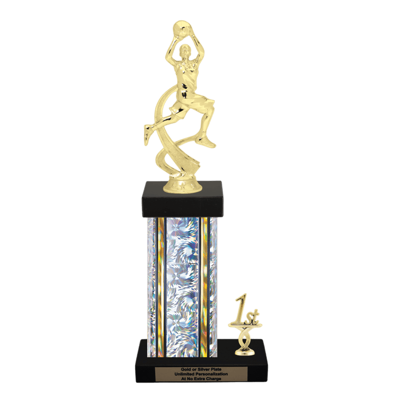 Custom Basketball Trophy - Type N Series 2MF4503 - Anderson Trophy Co.