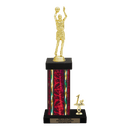 Custom Basketball Trophy - Type N Series 3505 - Anderson Trophy Co.