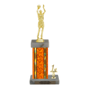 Custom Basketball Trophy - Type N Series 3505 - Anderson Trophy Co.