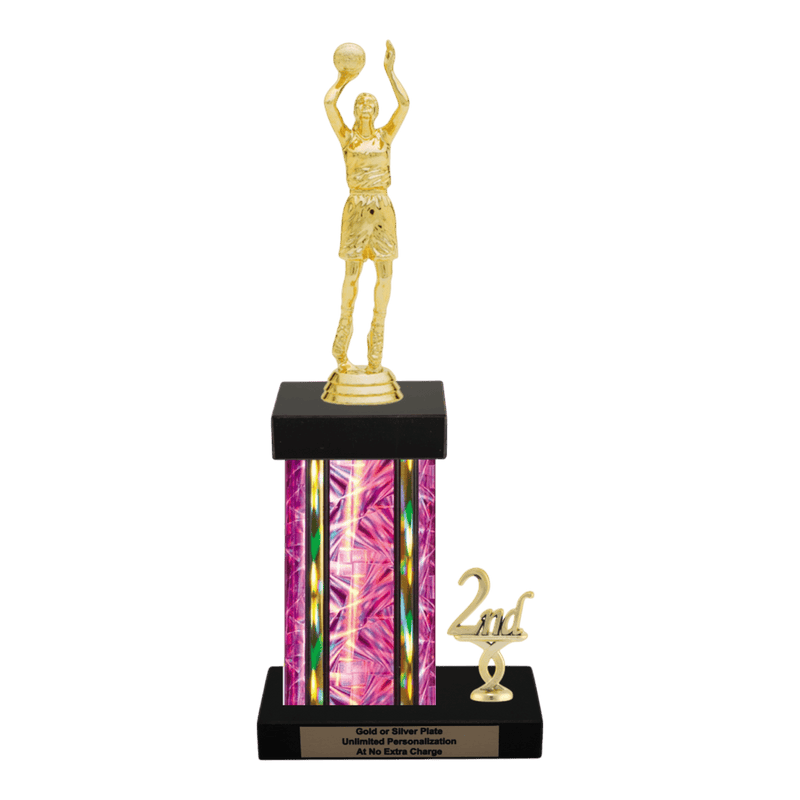 Custom Basketball Trophy - Type N Series 3505 - Anderson Trophy Co.