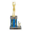 Custom Basketball Trophy - Type N Series 3505 - Anderson Trophy Co.