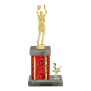 Custom Basketball Trophy - Type N Series 3505 - Anderson Trophy Co.