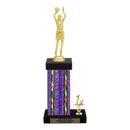 Custom Basketball Trophy - Type N Series 3505 - Anderson Trophy Co.