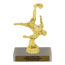 Custom Bicycle Kick Soccer Trophy - Type A Series 35017 - Anderson Trophy Co.