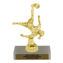 Custom Bicycle Kick Soccer Trophy - Type A Series 35017 - Anderson Trophy Co.