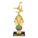 Custom Bicycle Kick Soccer Trophy - Type B Series 35017/342655 - Anderson Trophy Co.